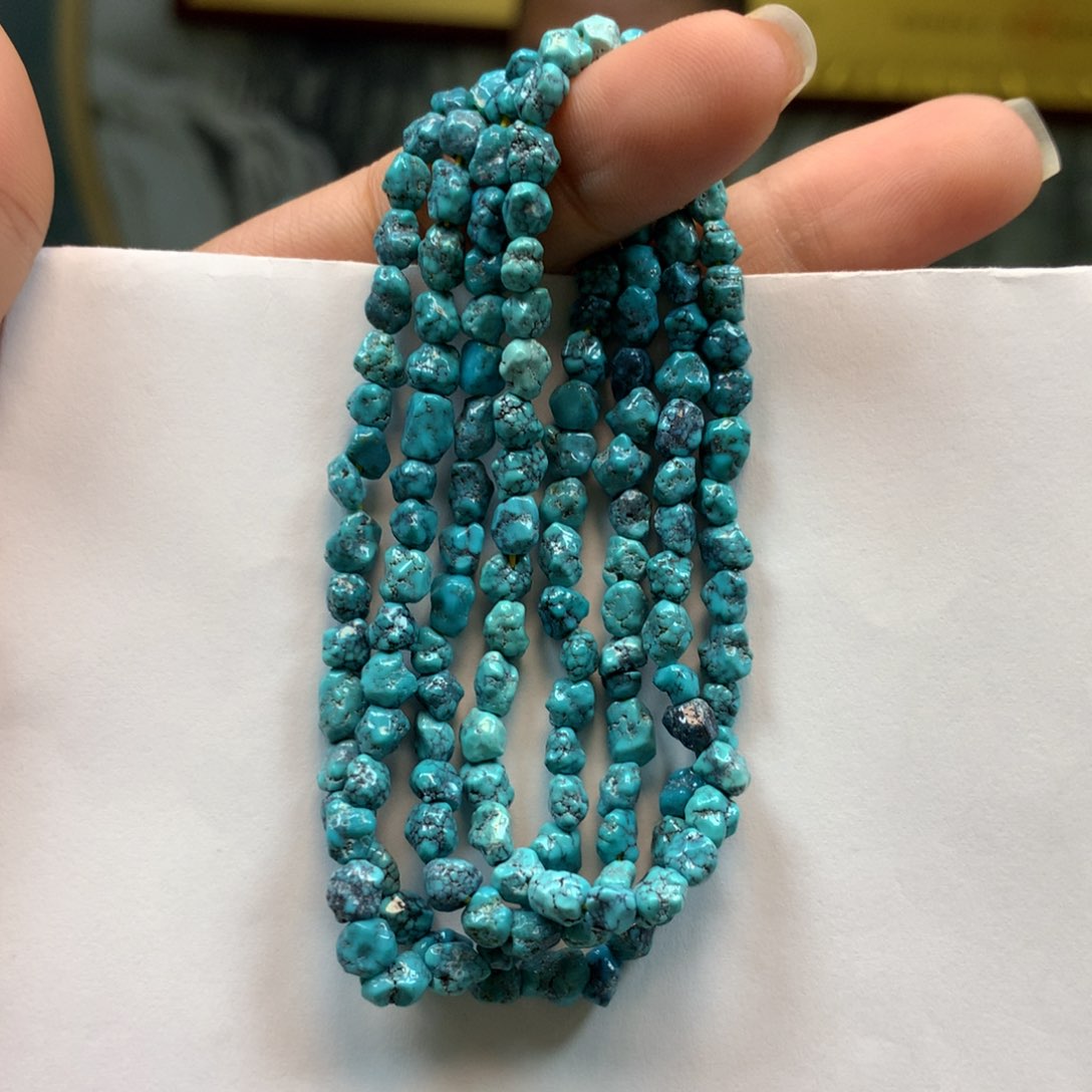 绿松石未镶嵌长链