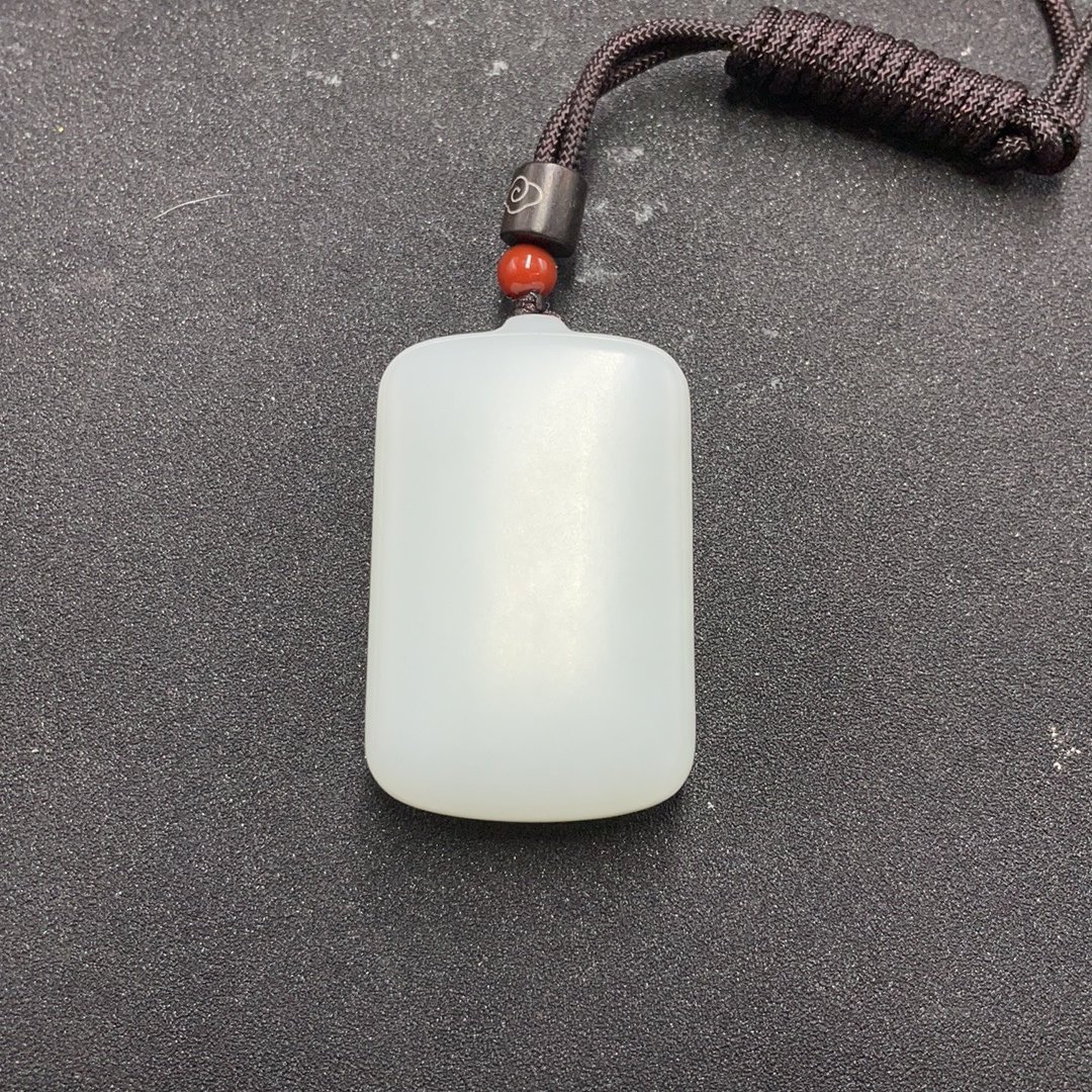 BY0116FHLZ277 和田玉无事牌