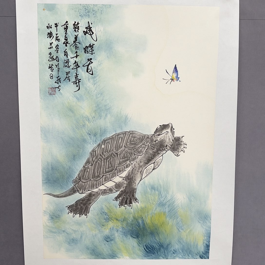 国画亲笔手绘原创