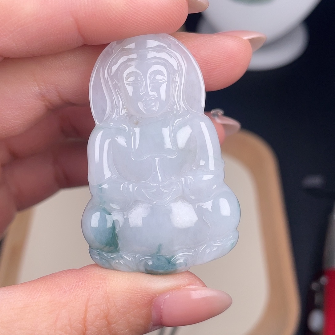 翡翠未镶嵌颈饰zw006