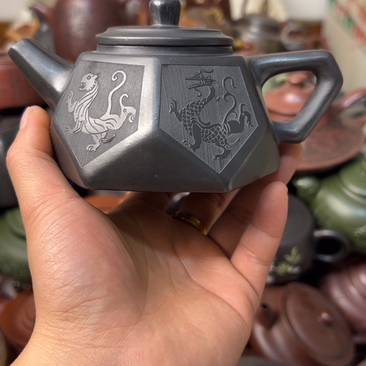 紫砂茶壶微瑕紫砂壶盖子翘盖