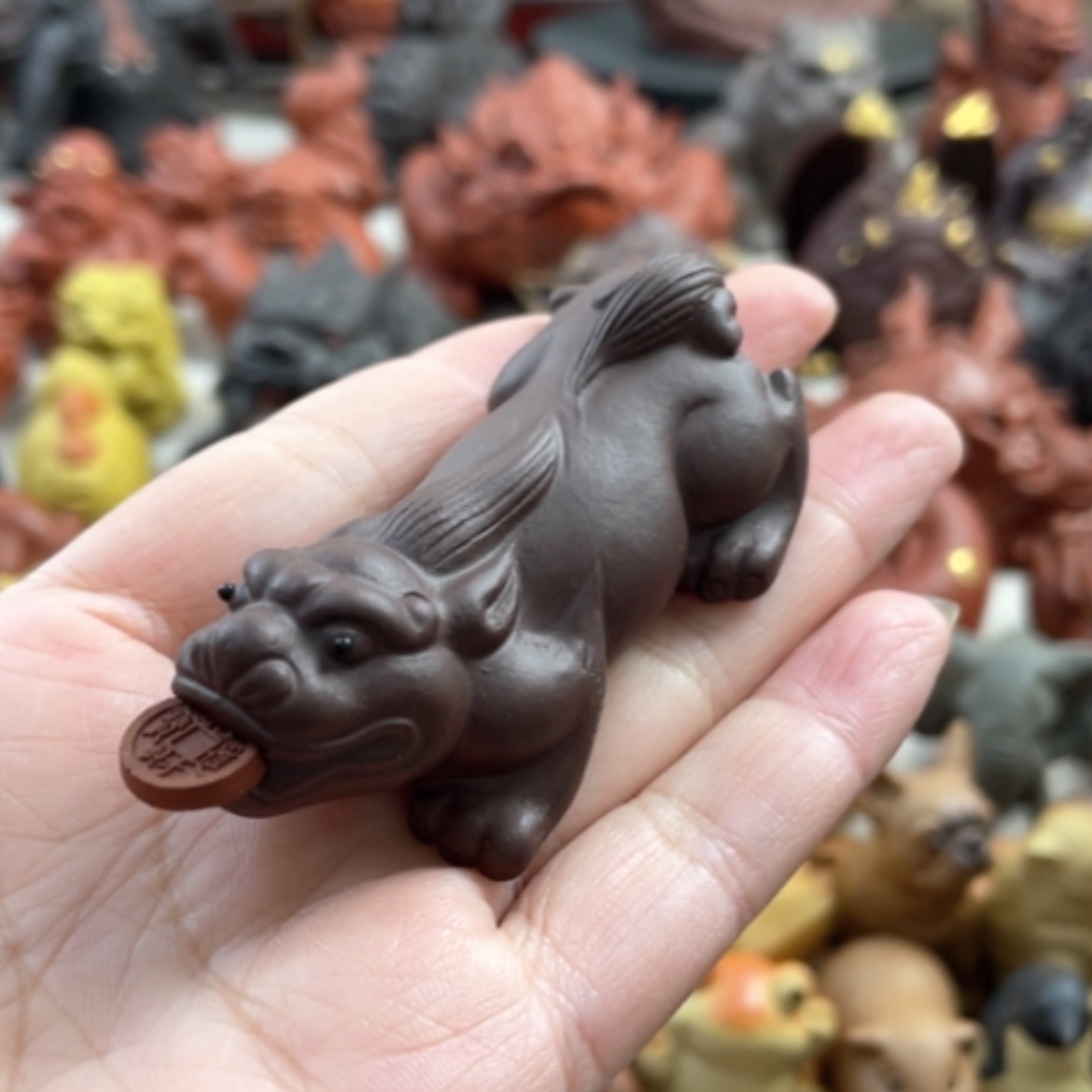 【闪购商品】紫砂茶宠紫砂貔貅