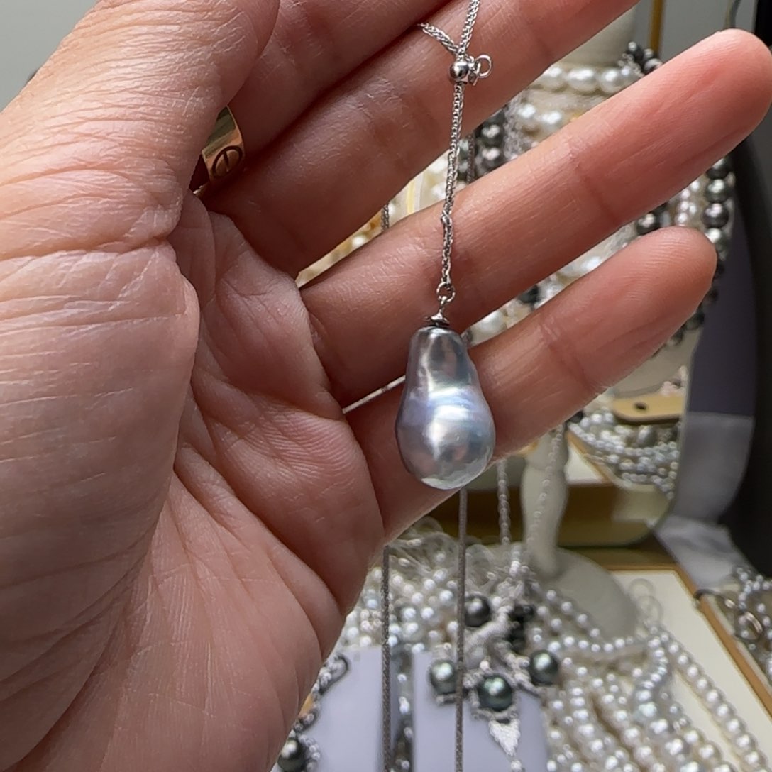 淡水珍珠耳饰未镶嵌