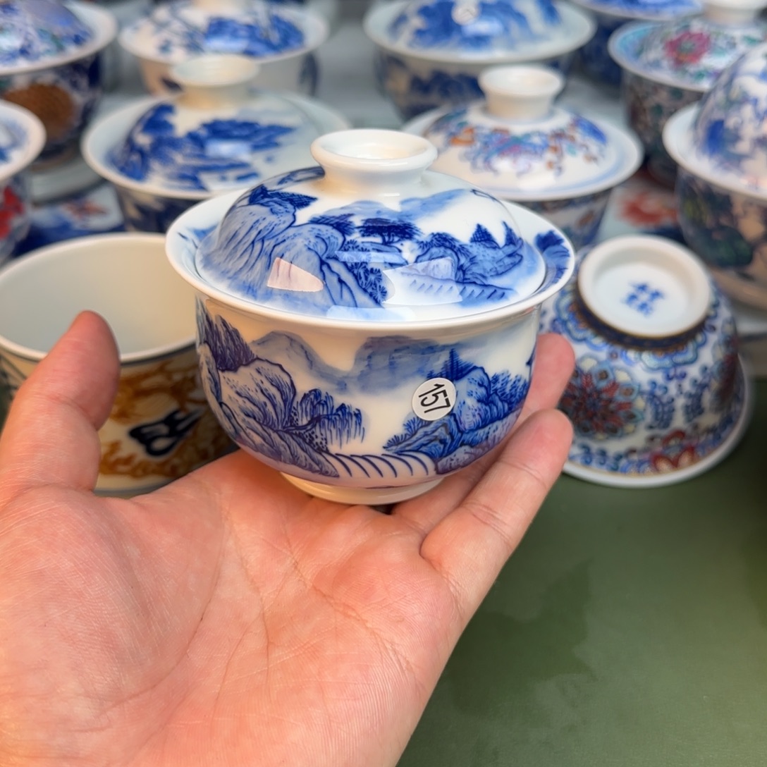 彦祖纯手工手绘茶具157