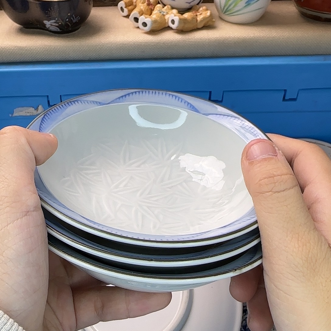 海***子瓷片704 回流日瓷全场满18米包邮