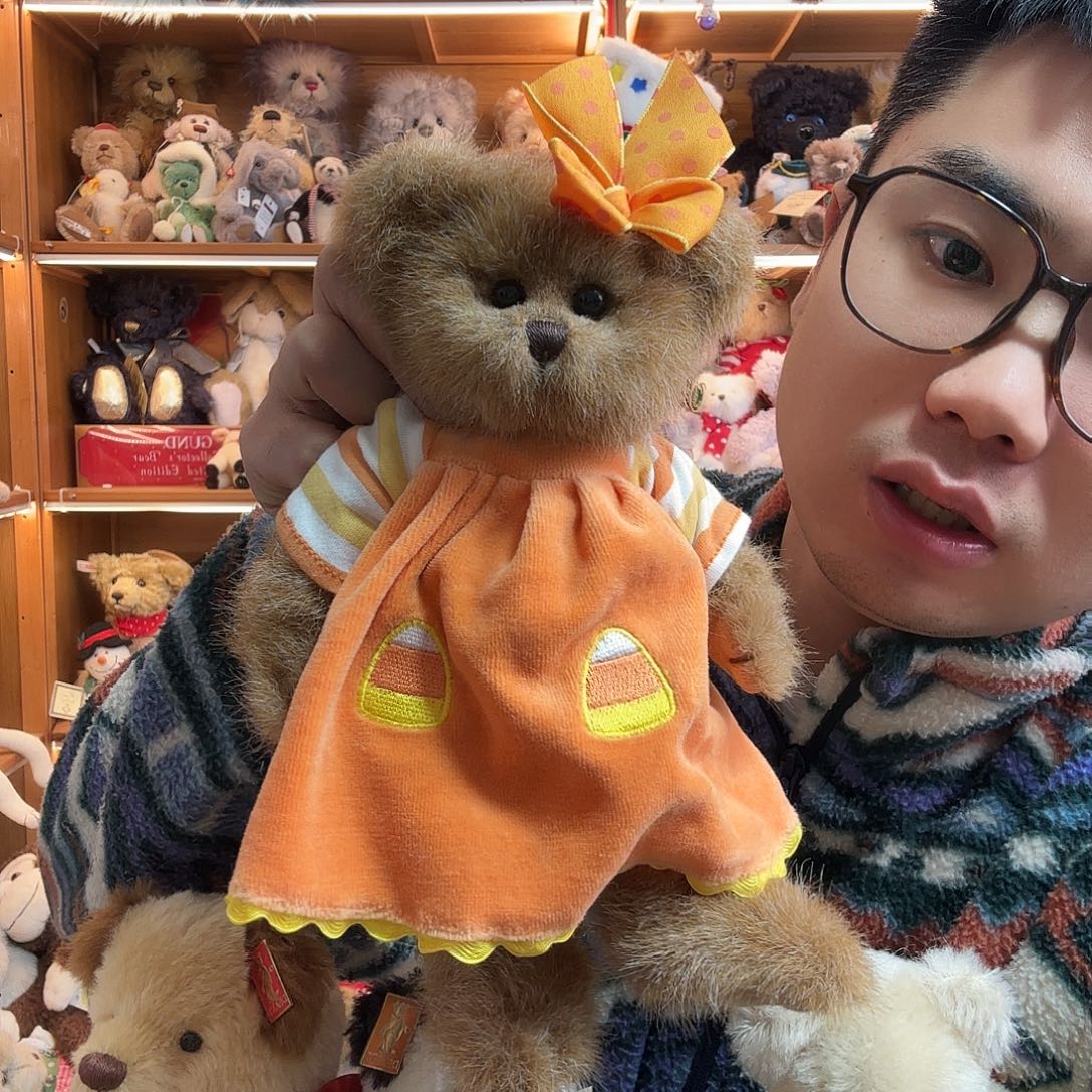 雪***欌毛绒m贝瑞软糖泰迪熊