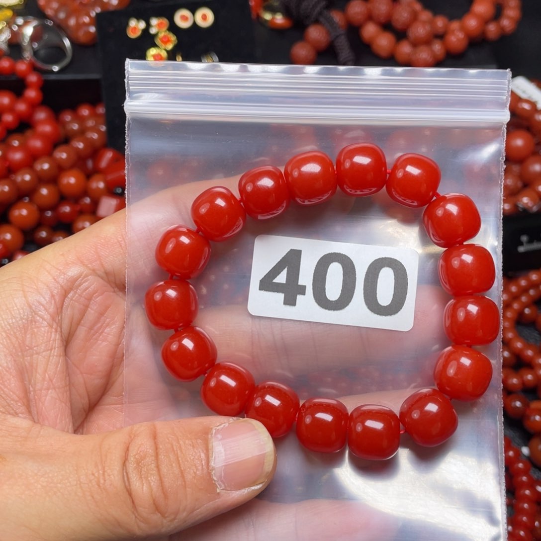 南红玛瑙手串合金星*姐