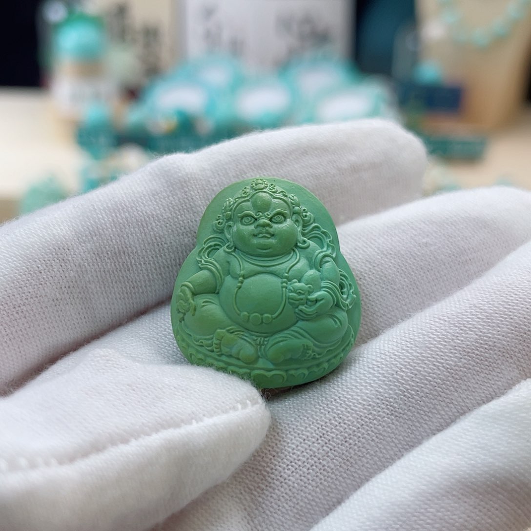 绿松石珠宝奇石未镶嵌