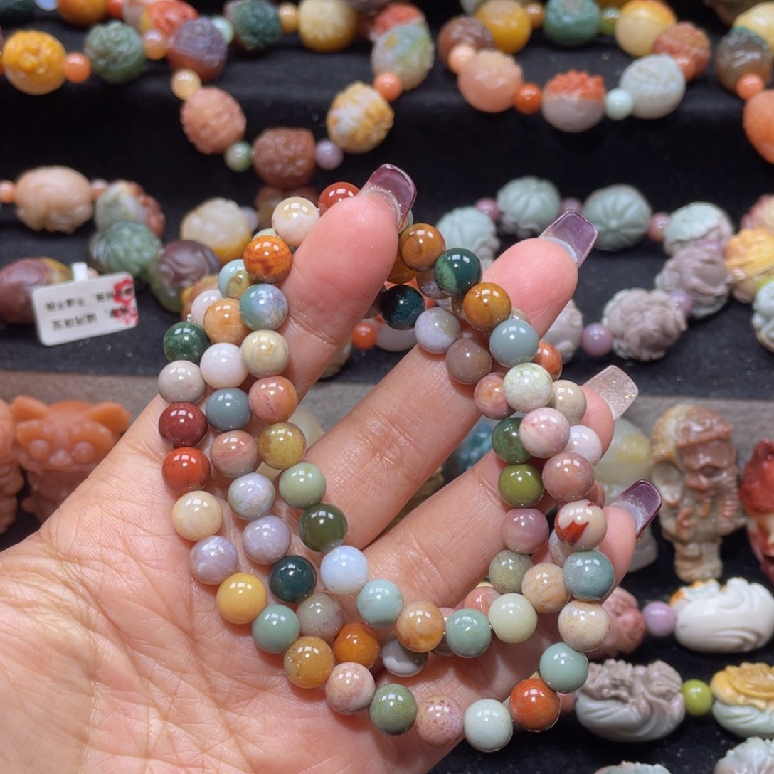 石英质玉手链未镶嵌