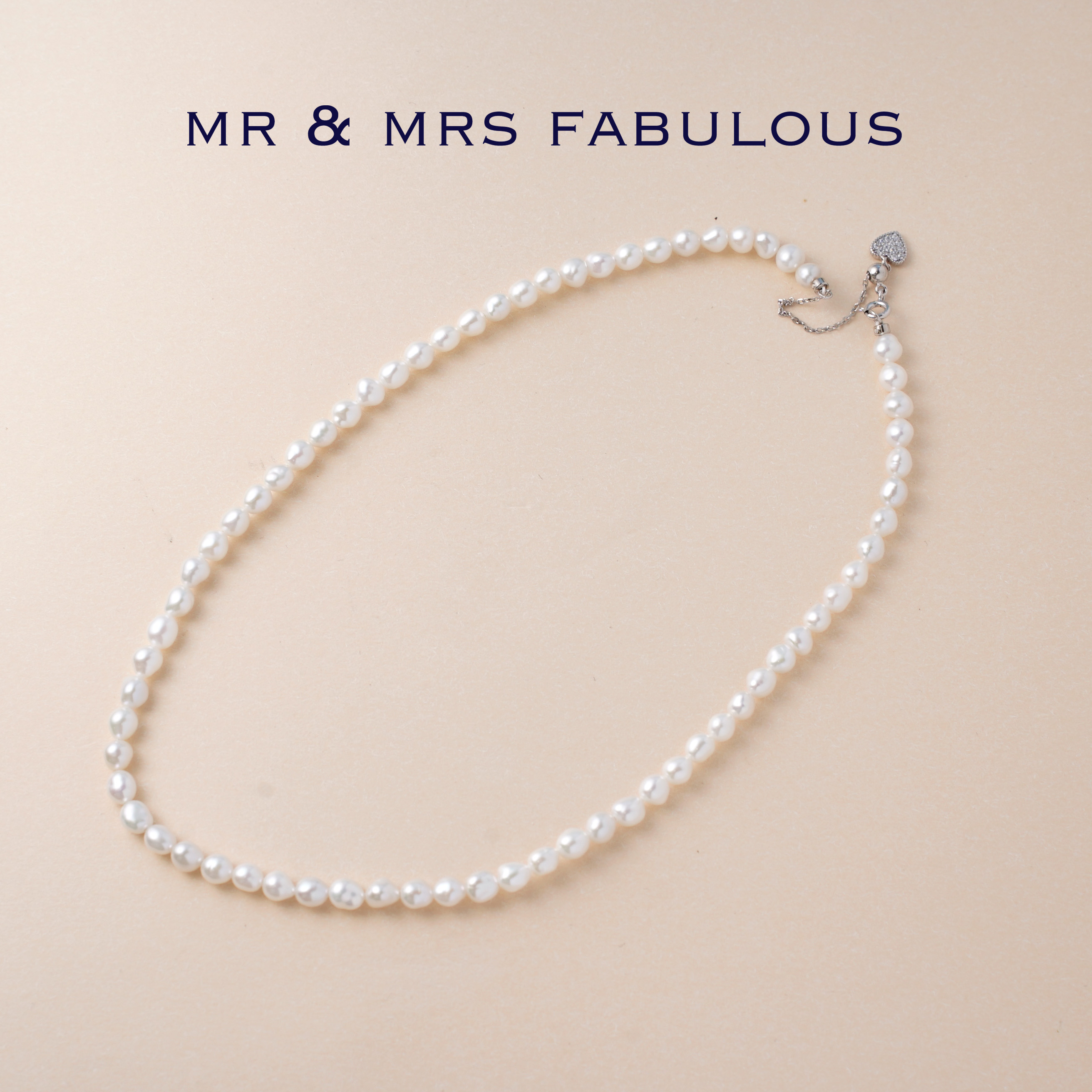 【MMF品牌设计】随形白珍珠项链 4-5mm 支持七天无理由 S251025001