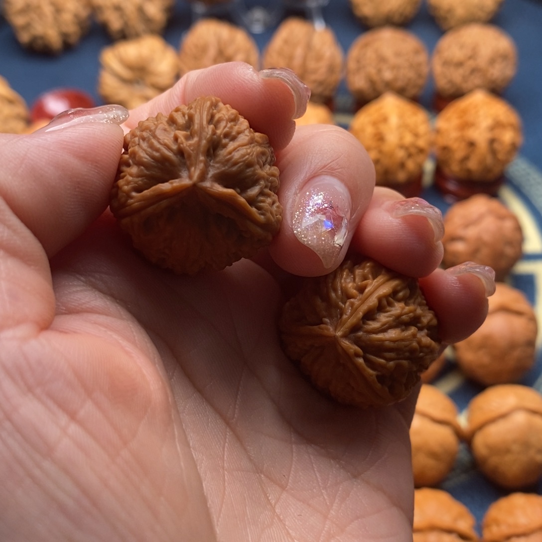 文玩核桃把件S****E精品小手捻