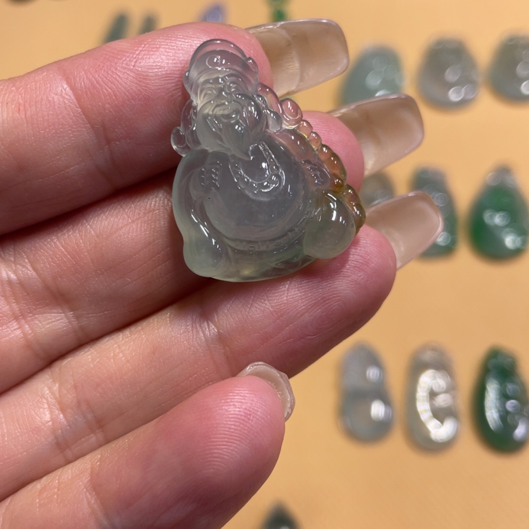 定制翡翠未镶嵌财爷爷