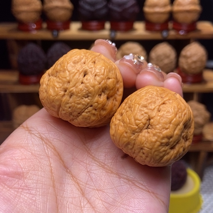 文玩核桃吊坠平头17