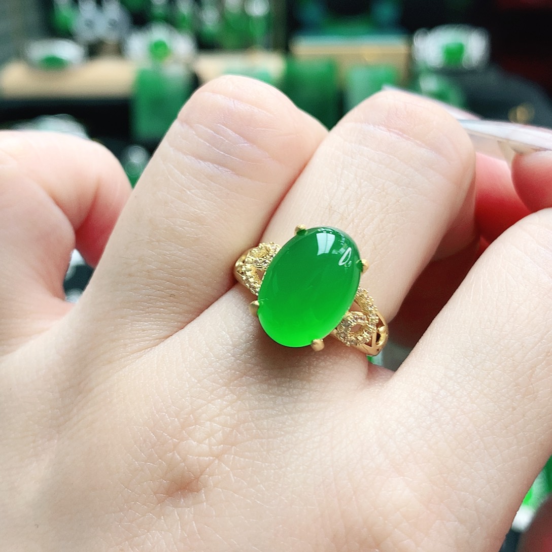 玛瑙/玉髓未镶嵌戒指