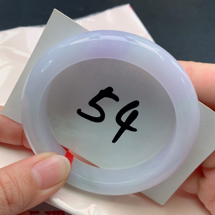 翡翠未镶嵌手镯正