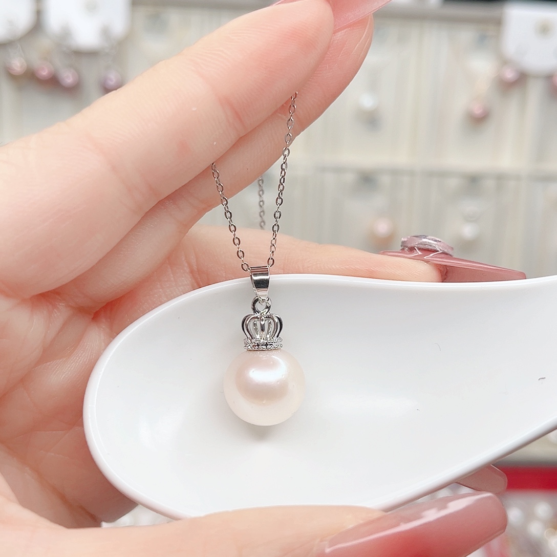 淡水珍珠合金吊坠(赠链)