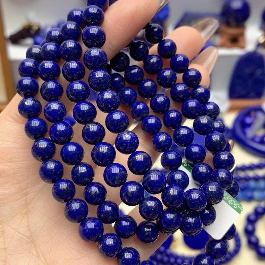 青金石未镶嵌手链7mm108