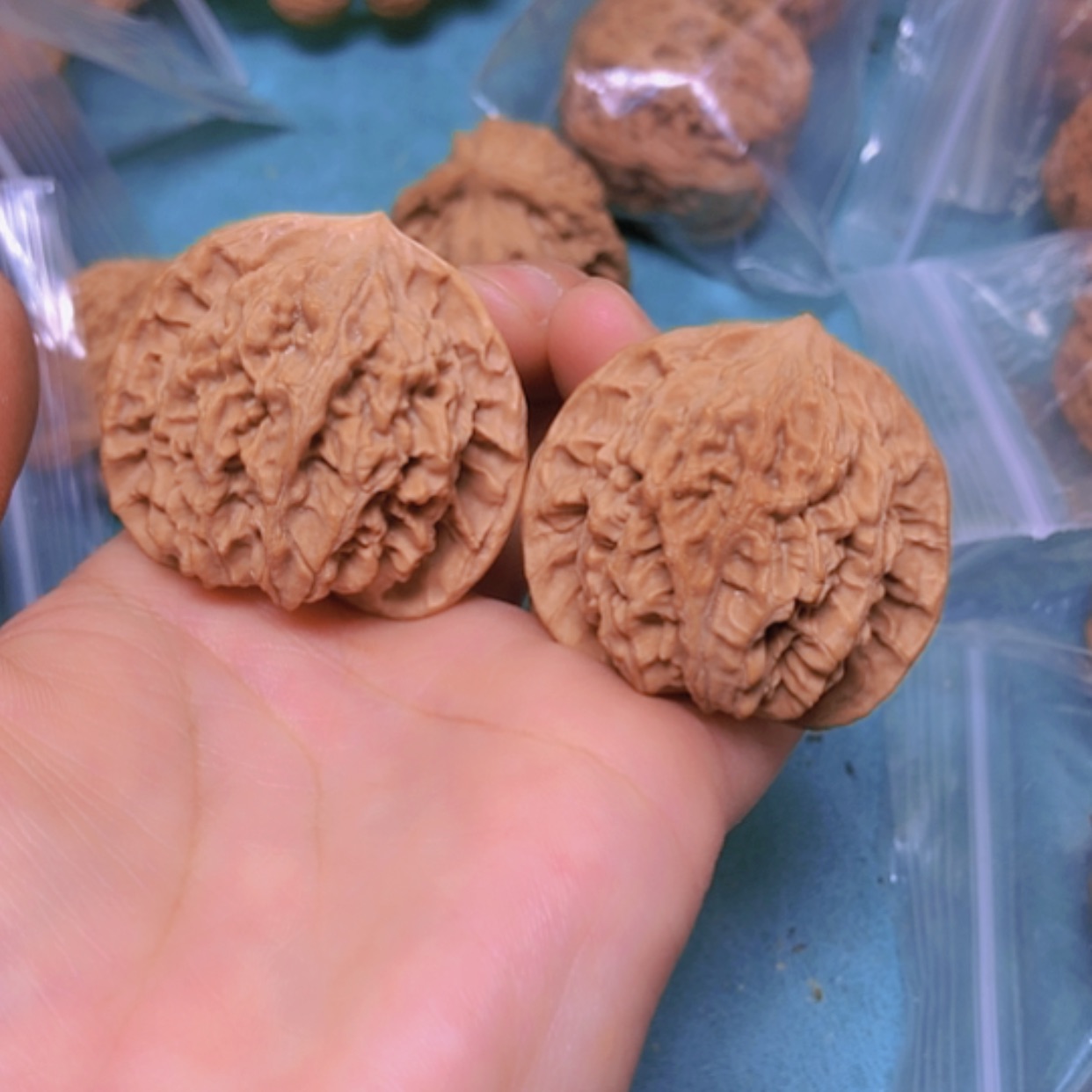 【闪购商品】摆件核桃41蟠龙纹有修出油