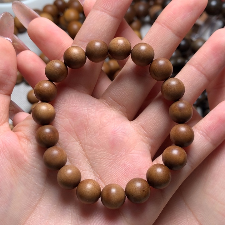 檀香木手串/手链1.0顺纹单圈