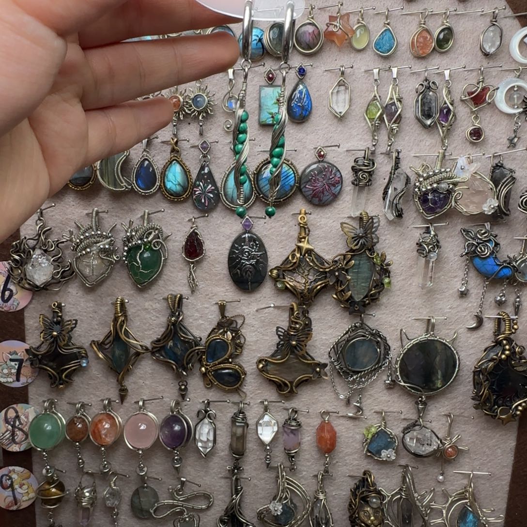 合成碳硅石纯铜孔雀