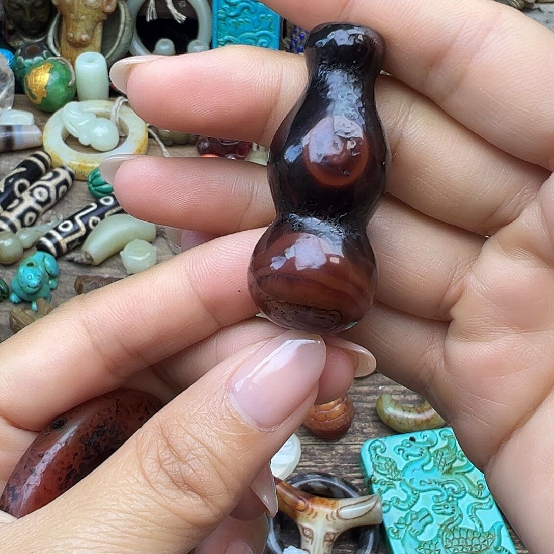 未镶嵌颈饰玛瑙/玉髓长***爷