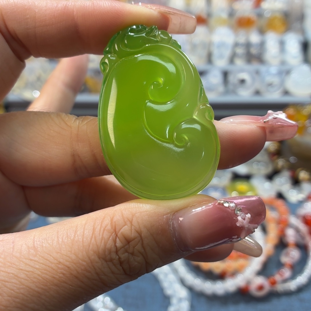 玛瑙/玉髓未镶嵌吊坠(不含链)