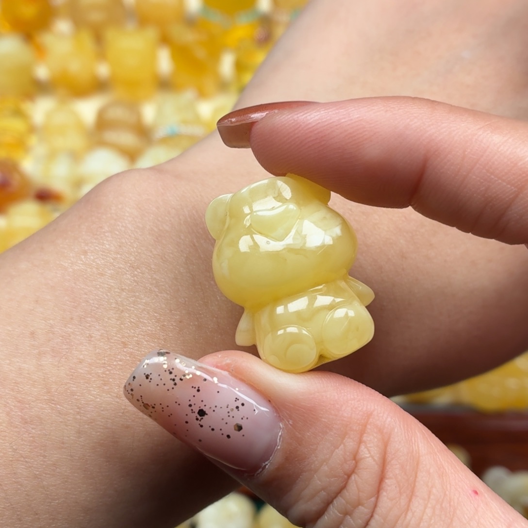 琥珀未镶嵌裸石蜜蜡