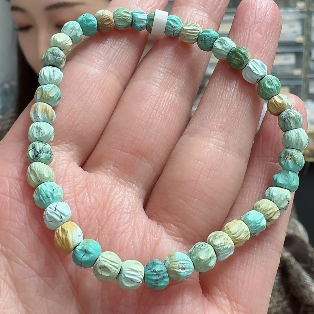 绿松石珠宝奇石未镶嵌