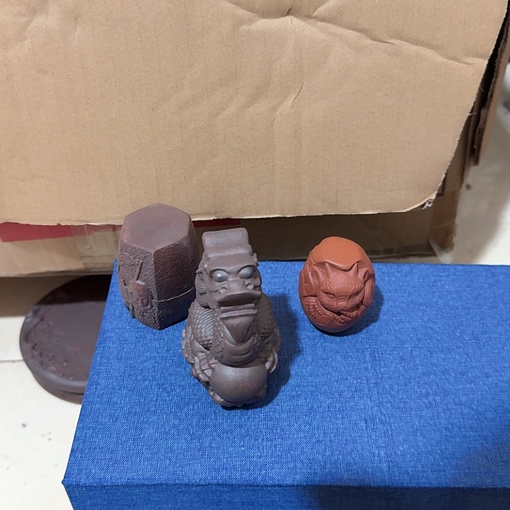 紫砂茶宠雕塑瑕疵茶宠