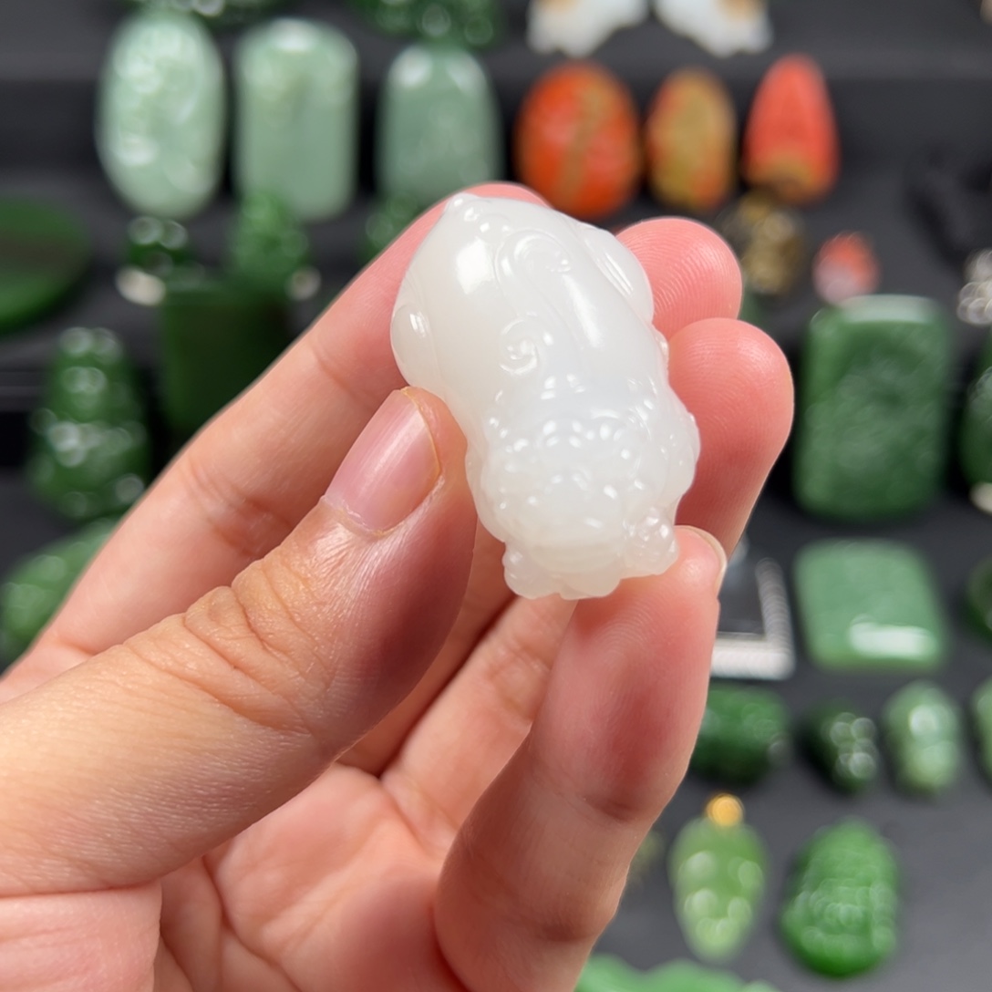 和田玉（白玉）未镶嵌颈饰