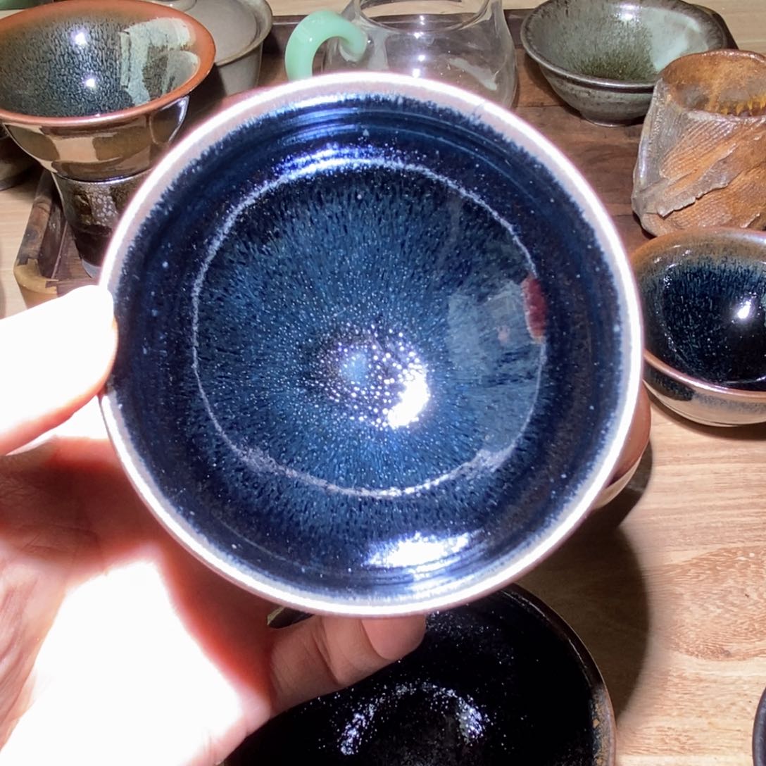 茶盏原矿釉建盏茶杯