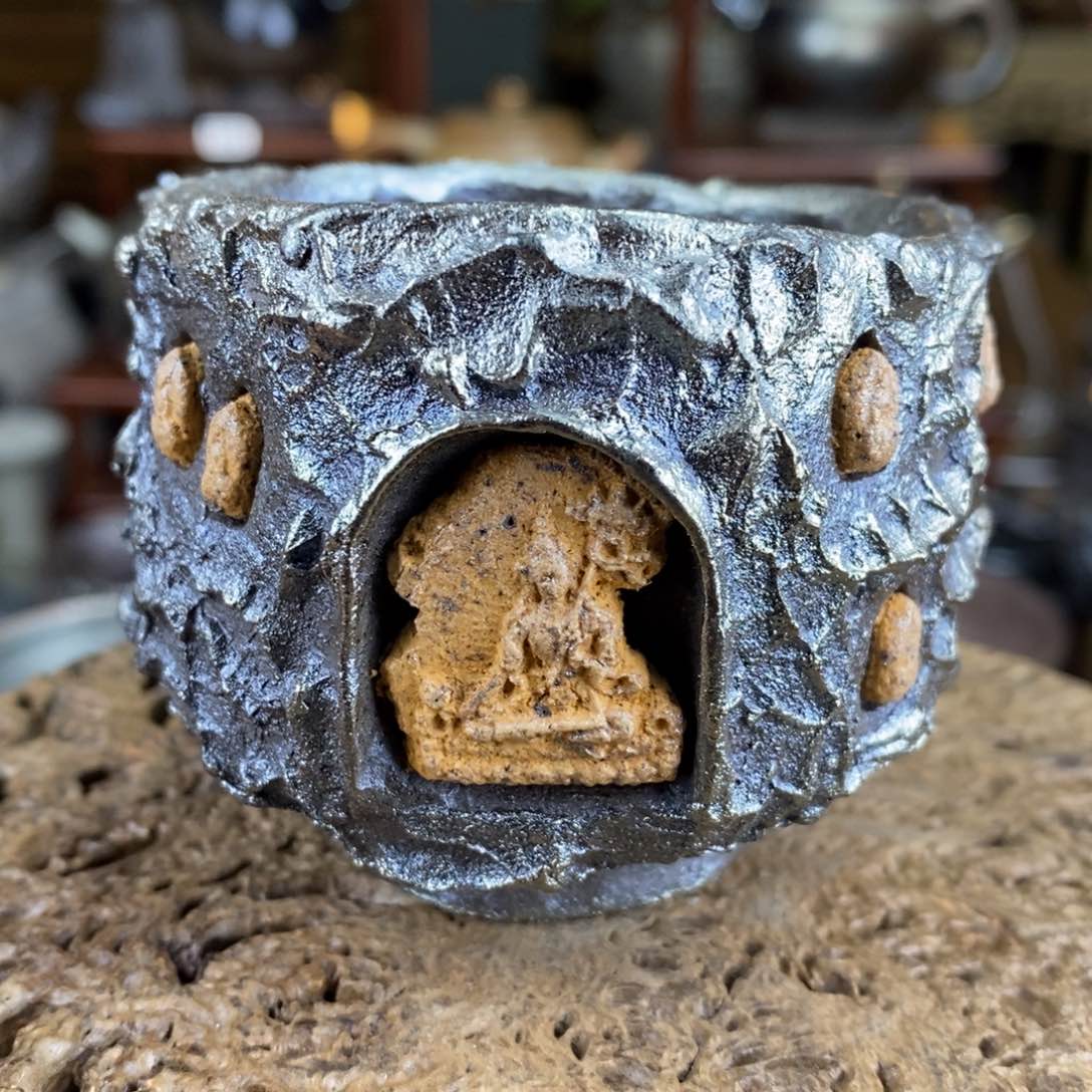 建水紫陶，柴烧茶器，新春大漏