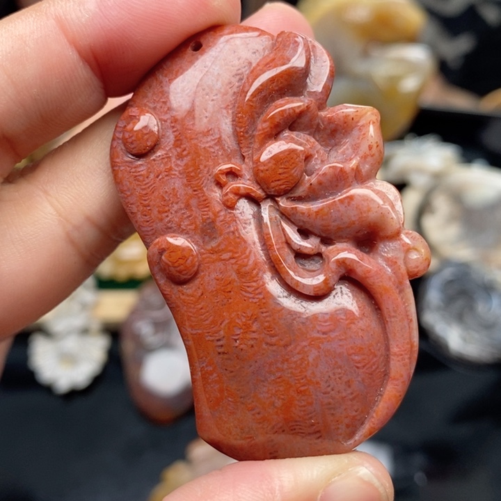 硅化珊瑚（珊瑚玉）手镯未镶嵌冰**佬