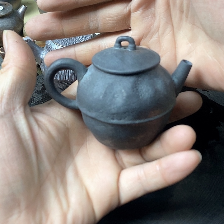 杯时**雨手工粗陶、柴烧茶器