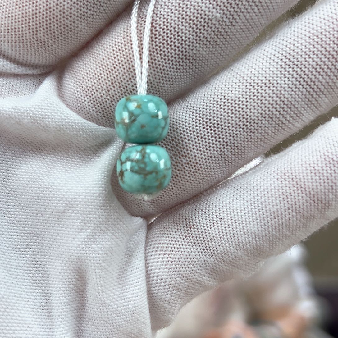 未镶嵌绿松石珠宝奇石9.8