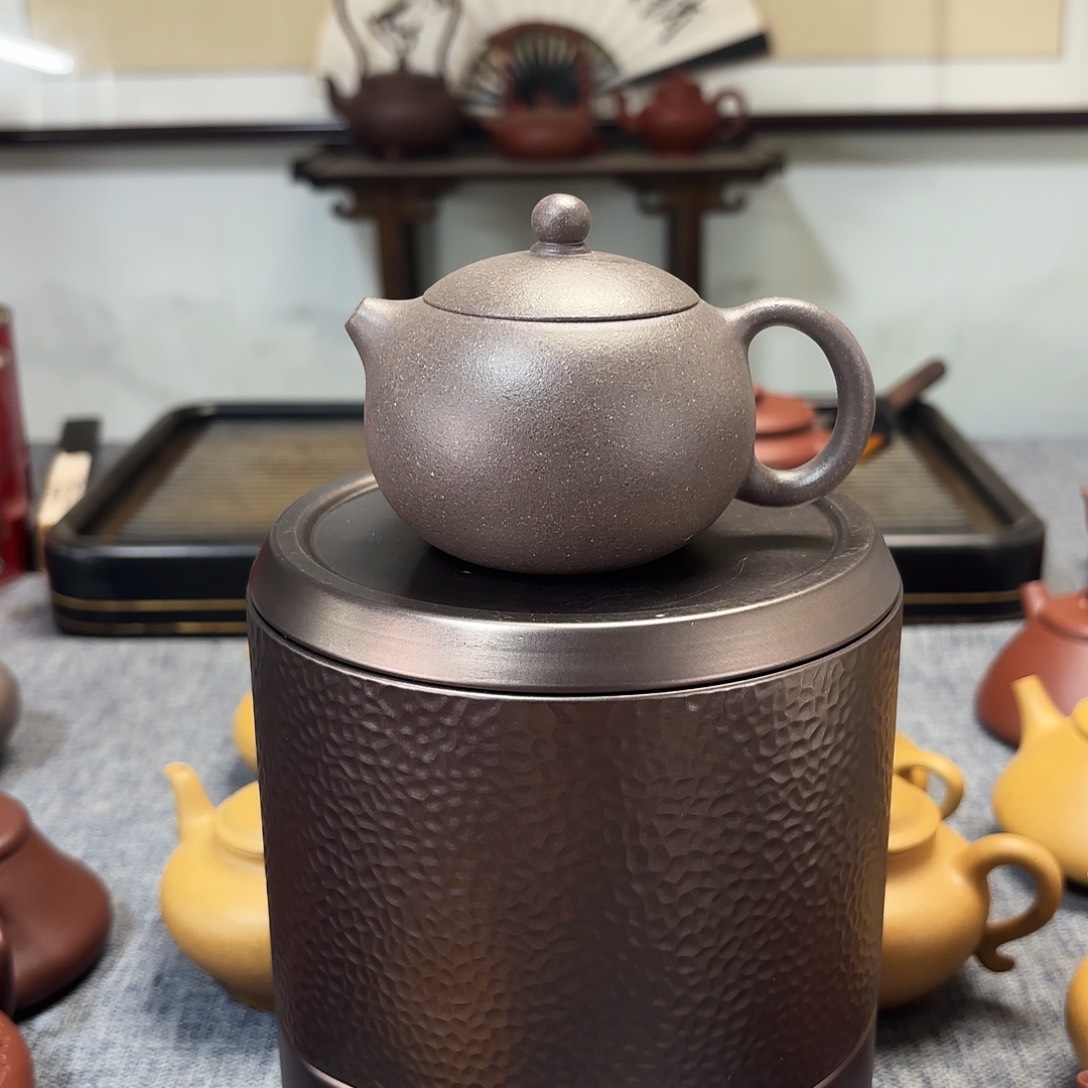 全手工天青西施壶