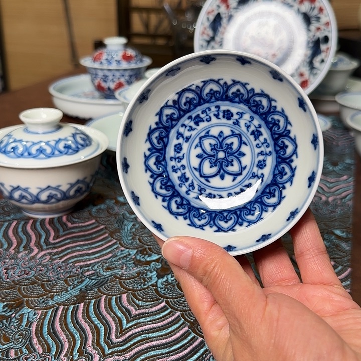 微瑕手工手绘柴窑120容量