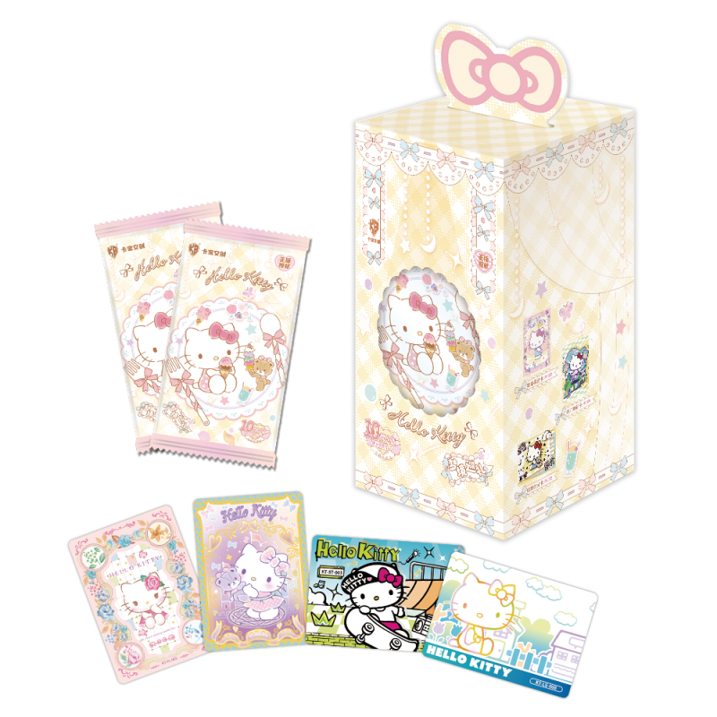 【LS+2】卡宝 HelloKitty10元包梦境巡礼拍立得卡牌盲盒（授权卡