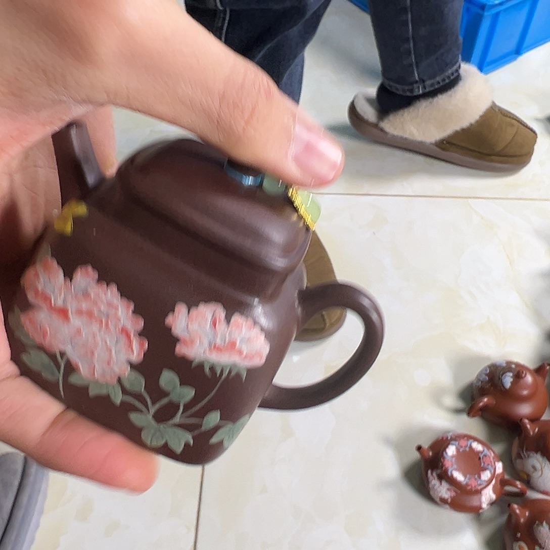 郭***蜜紫砂茶壶特价浮力四方德中145ml