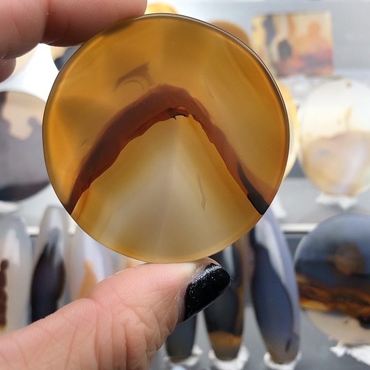 查罗石未镶嵌珠宝半成品100