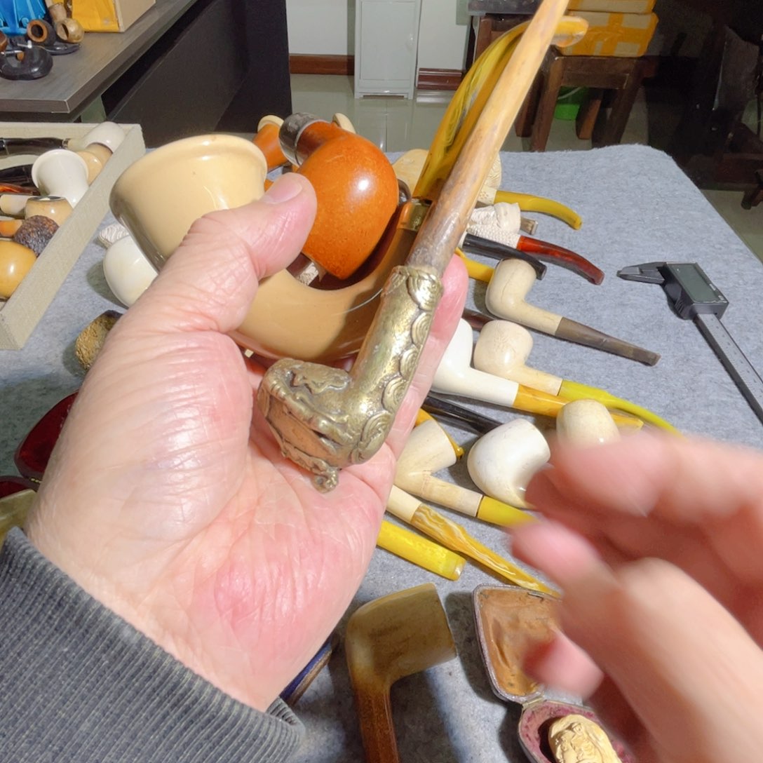 离**点离老板瑕疵烟斗专拍