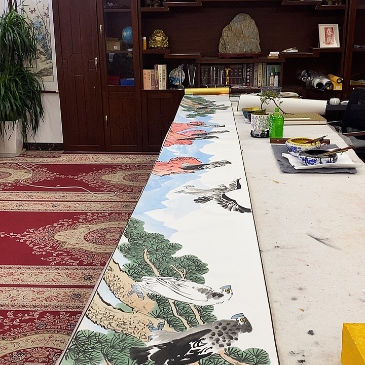 书法豆树隶 精品国画