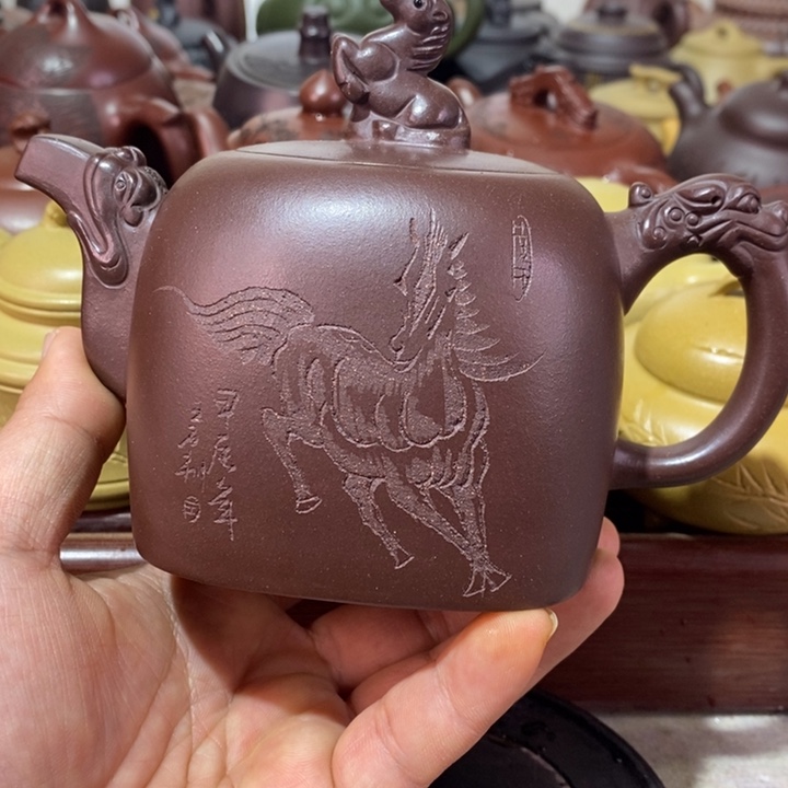 紫砂茶壶精工制作