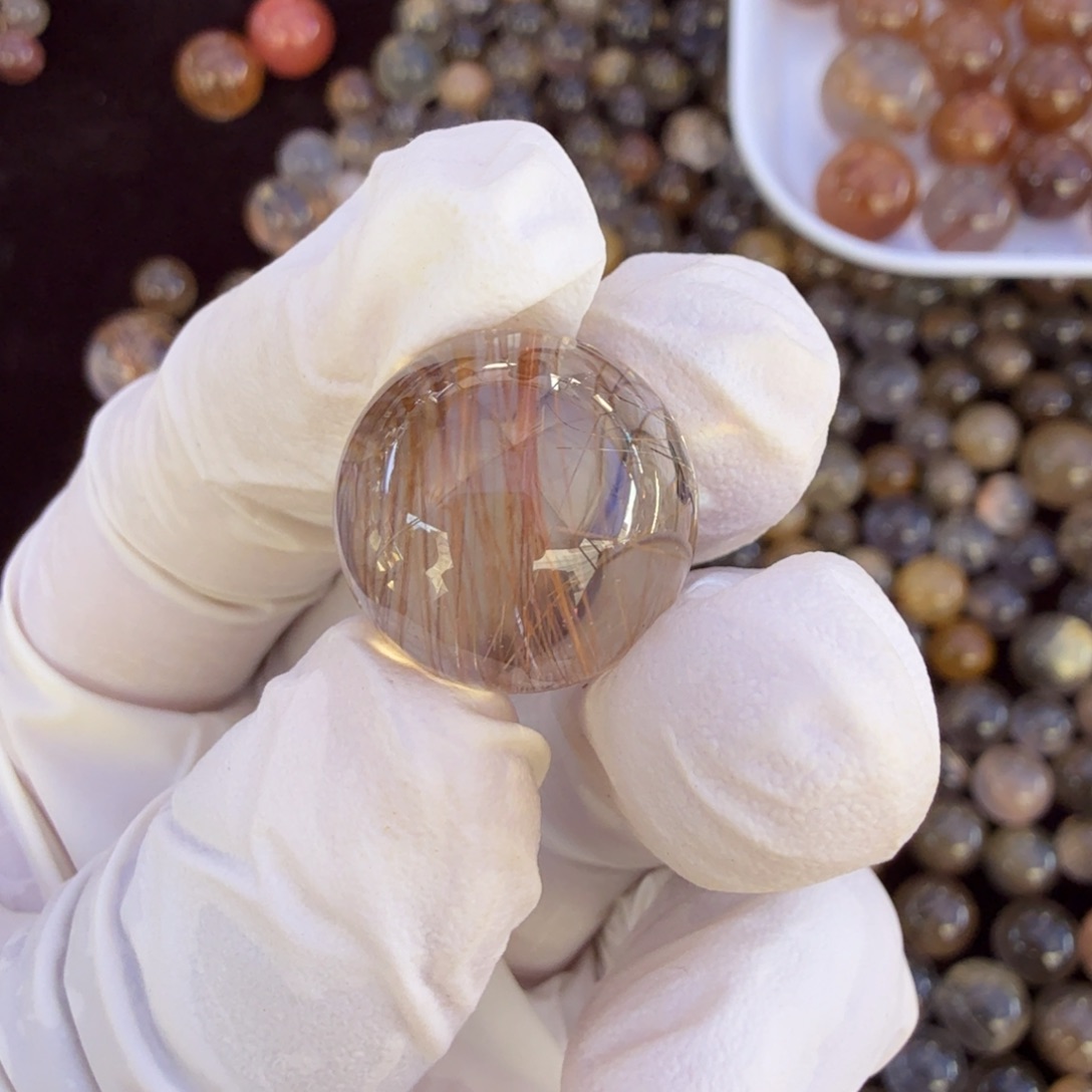 水晶珠宝半成品未镶嵌X****