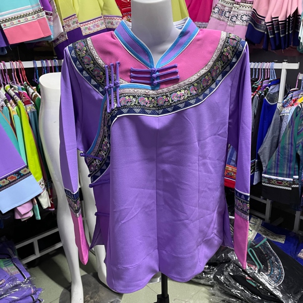 布依族壮族少数民族服饰 国风传统女士服装