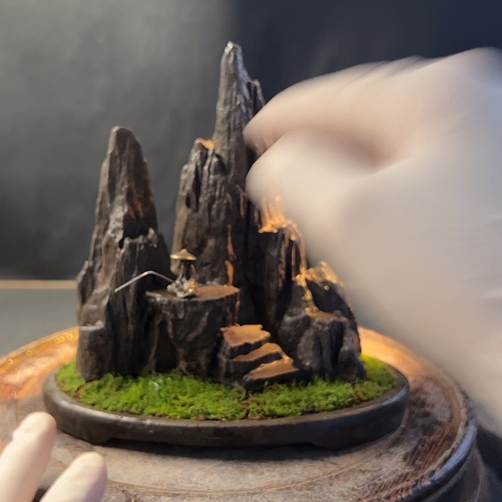 手工制作宋山盆景007