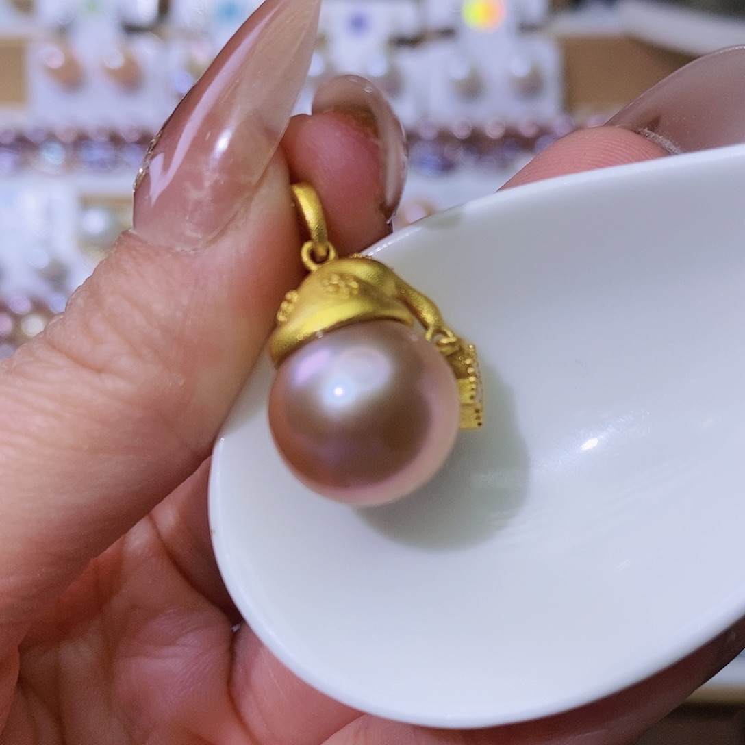 淡水珍珠颈饰合金