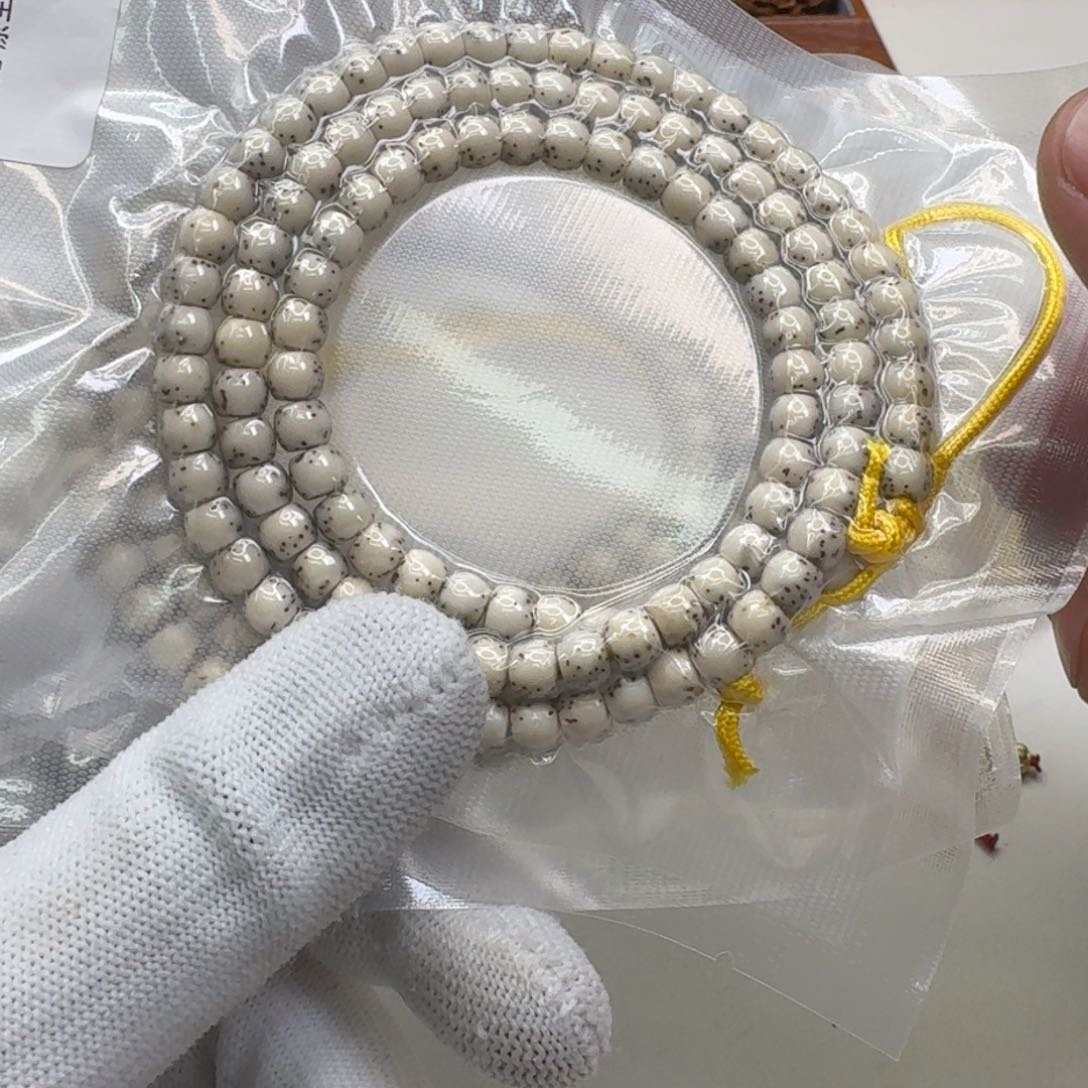 星月菩提吊坠19灭世糯冰石玉河豚6左右108