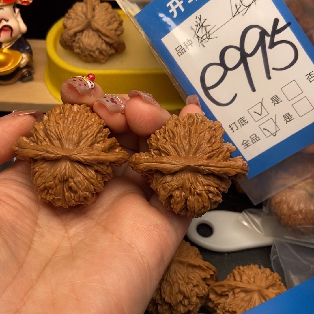 桃核吊坠核桃四座楼狮子头