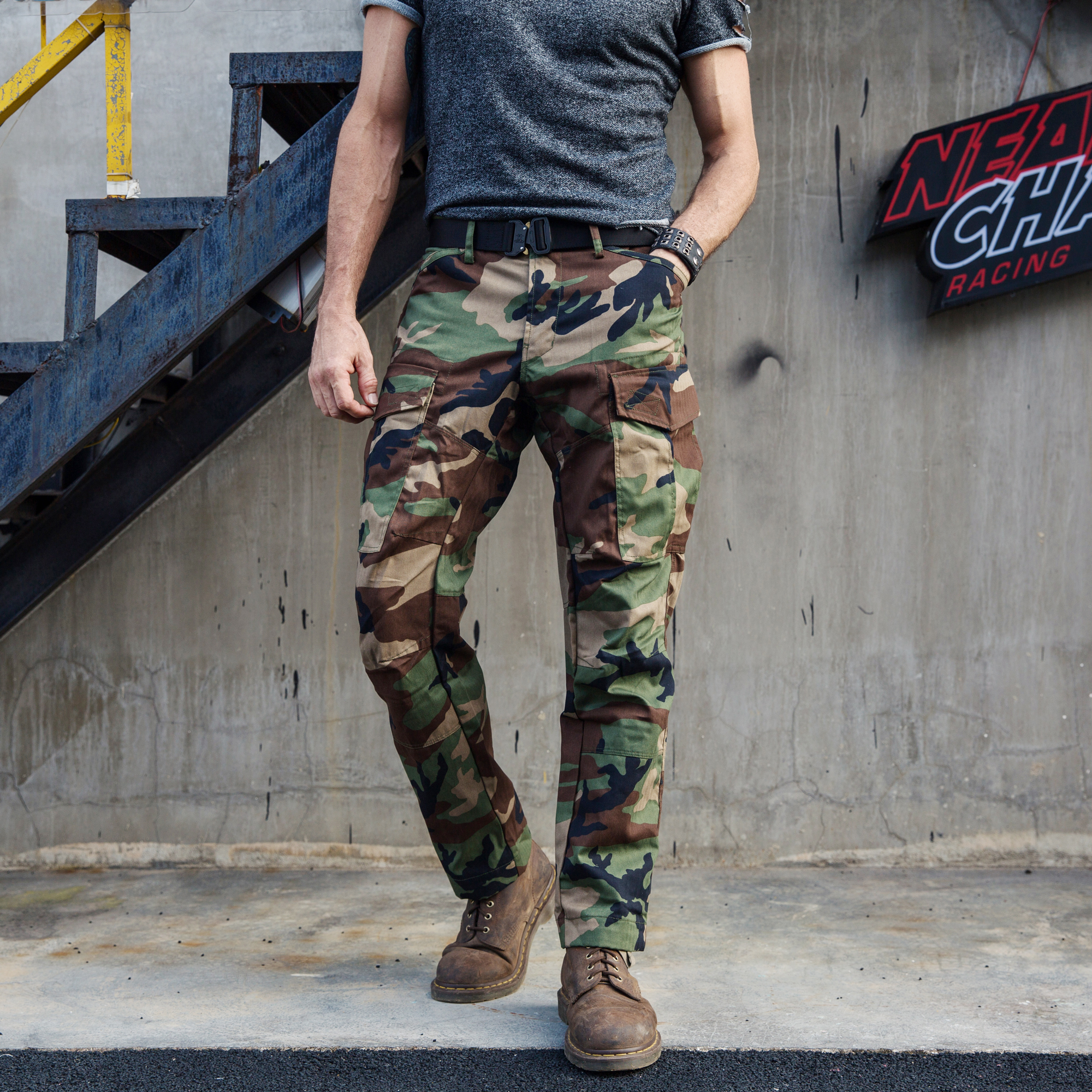 WARCHIEF酋长户外工装长裤多口袋战术裤耐磨防水作训裤迷彩裤男女